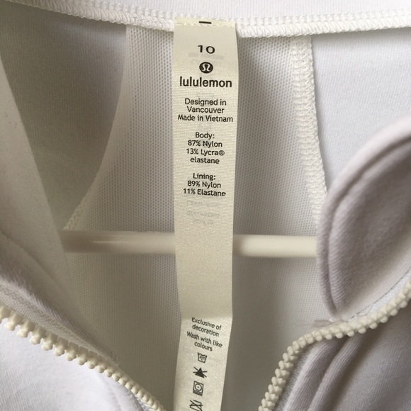 Lululemon White Define Jacket - Picture 4 of 5